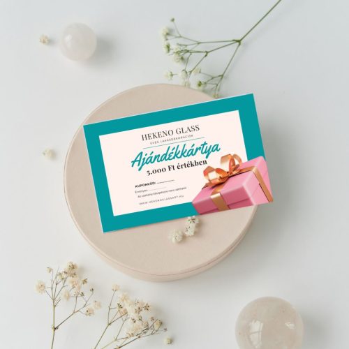 Ajándékkártya - 5.000 Ft értékben