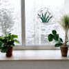 Design lakásdekoráció - Felakasztható hóvirág ablakdekor