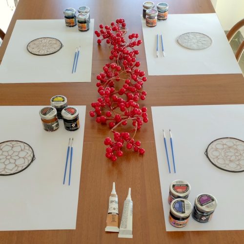 Jégvirág Üvegfestő Workshop