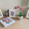 Design lakásdekoráció - Üveg orchidea virág