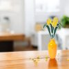 Tulipán szál üveg örökvirág - Sárga