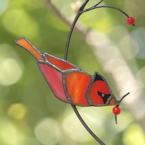 Vörös pintyek - Függeszthető ablakdekoráció