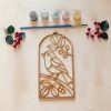Vörösbegy Üvegfestő DIY alkotócsomag