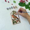 Vörösbegy Üvegfestő DIY alkotócsomag