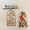 Vörösbegy Üvegfestő DIY alkotócsomag
