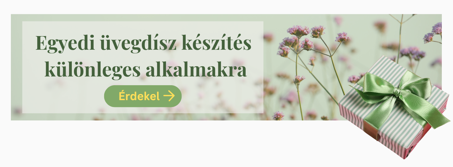 Egyedi üveg dekoráció tervezés